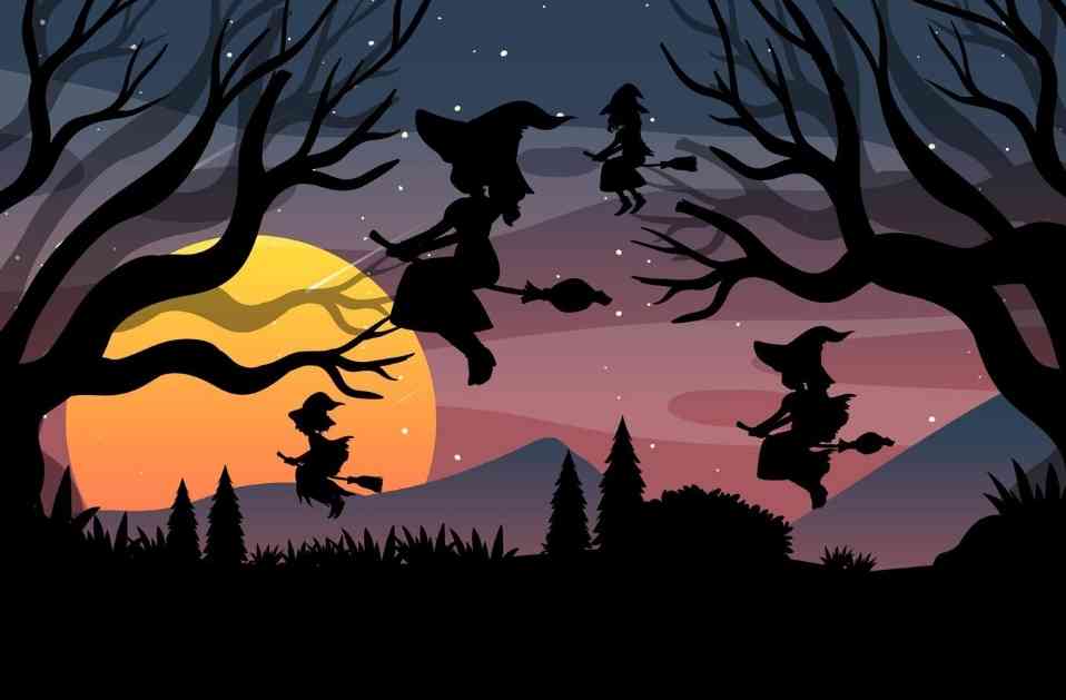 Halloween Witch Flight