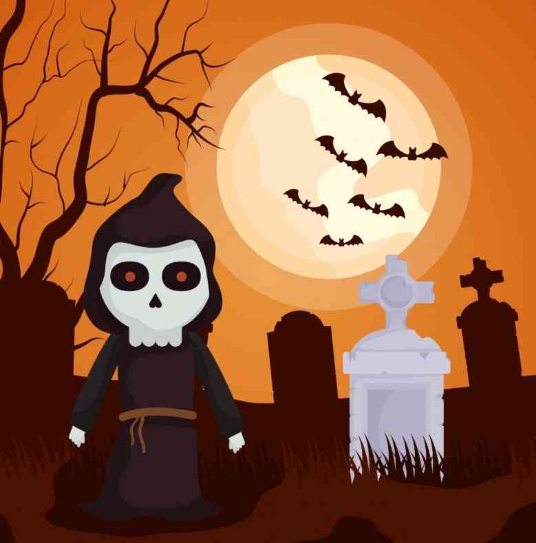 Grim Reaper in the Night