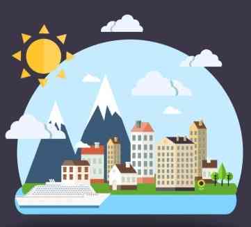 Urban Skyline Panorama