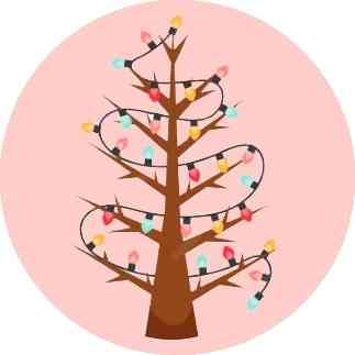 Illuminated Xmas Tree