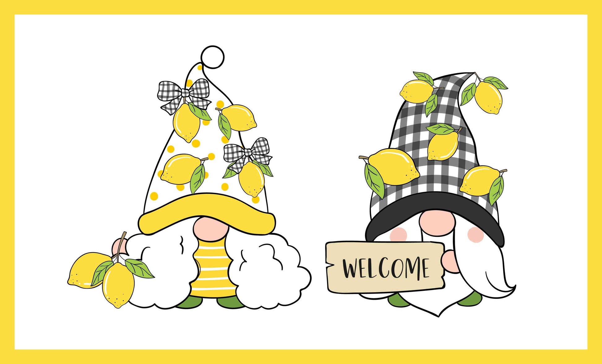 Lemon Gnome Welcomers