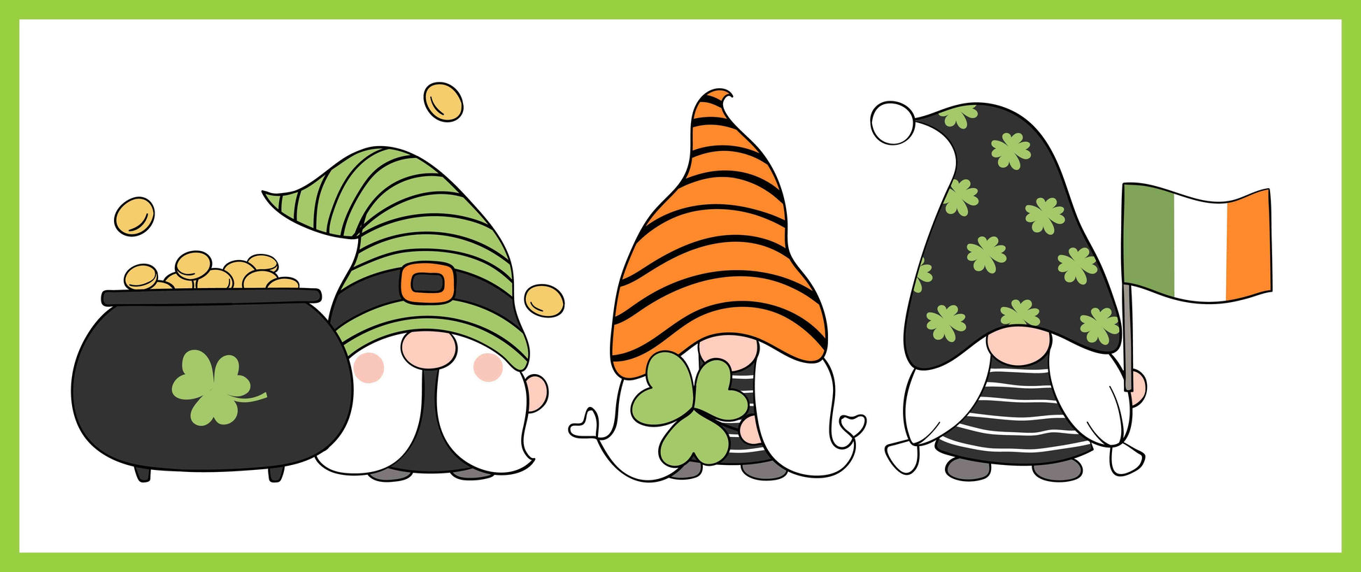 Lucky Gnome of St. Patrick's Day