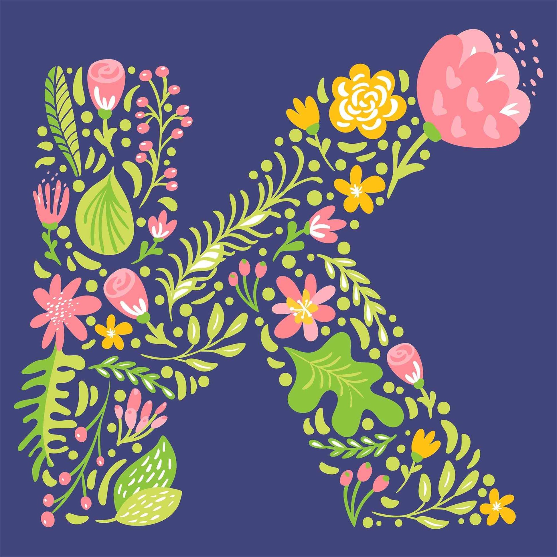 Plants Letter-K
