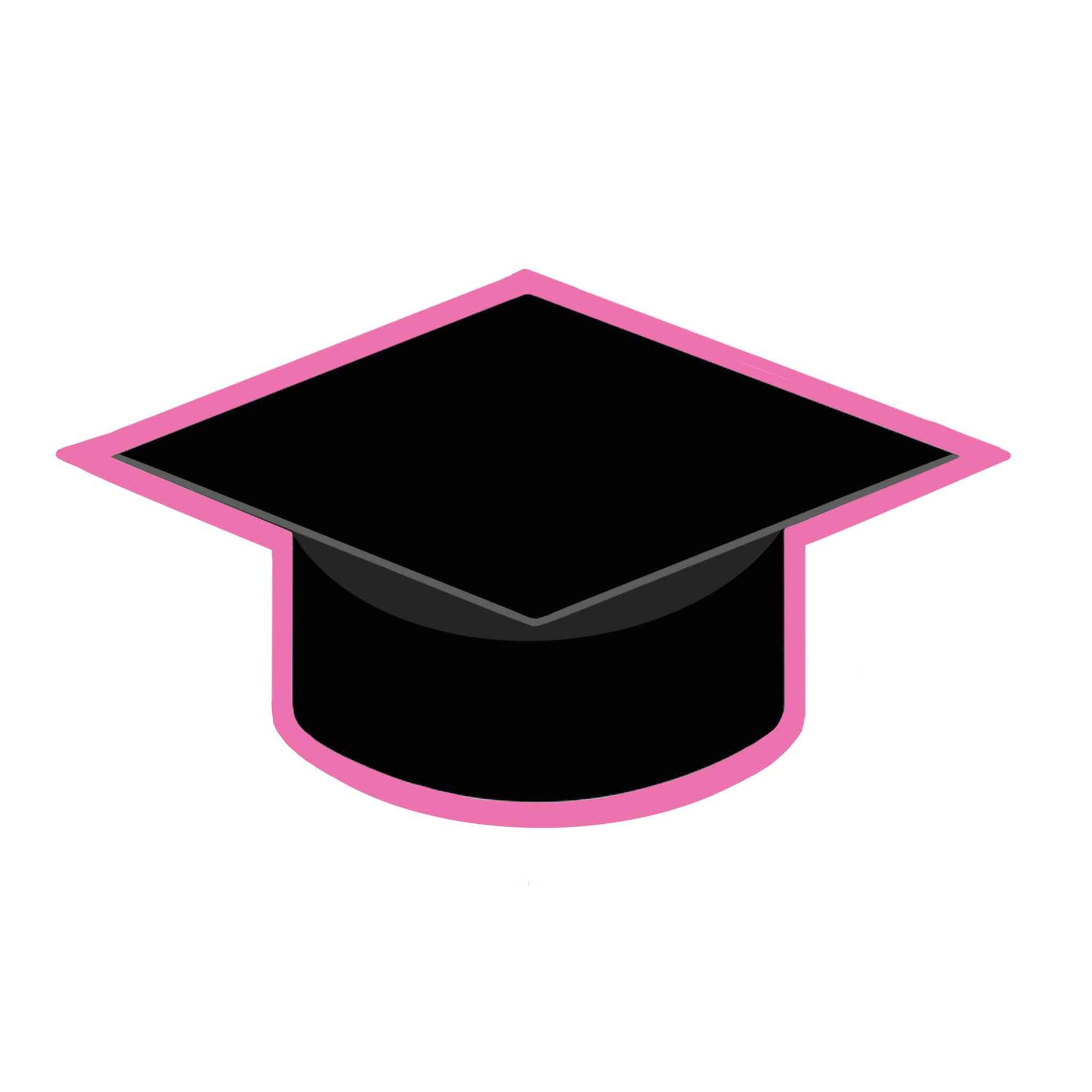Pink Graduation Hat