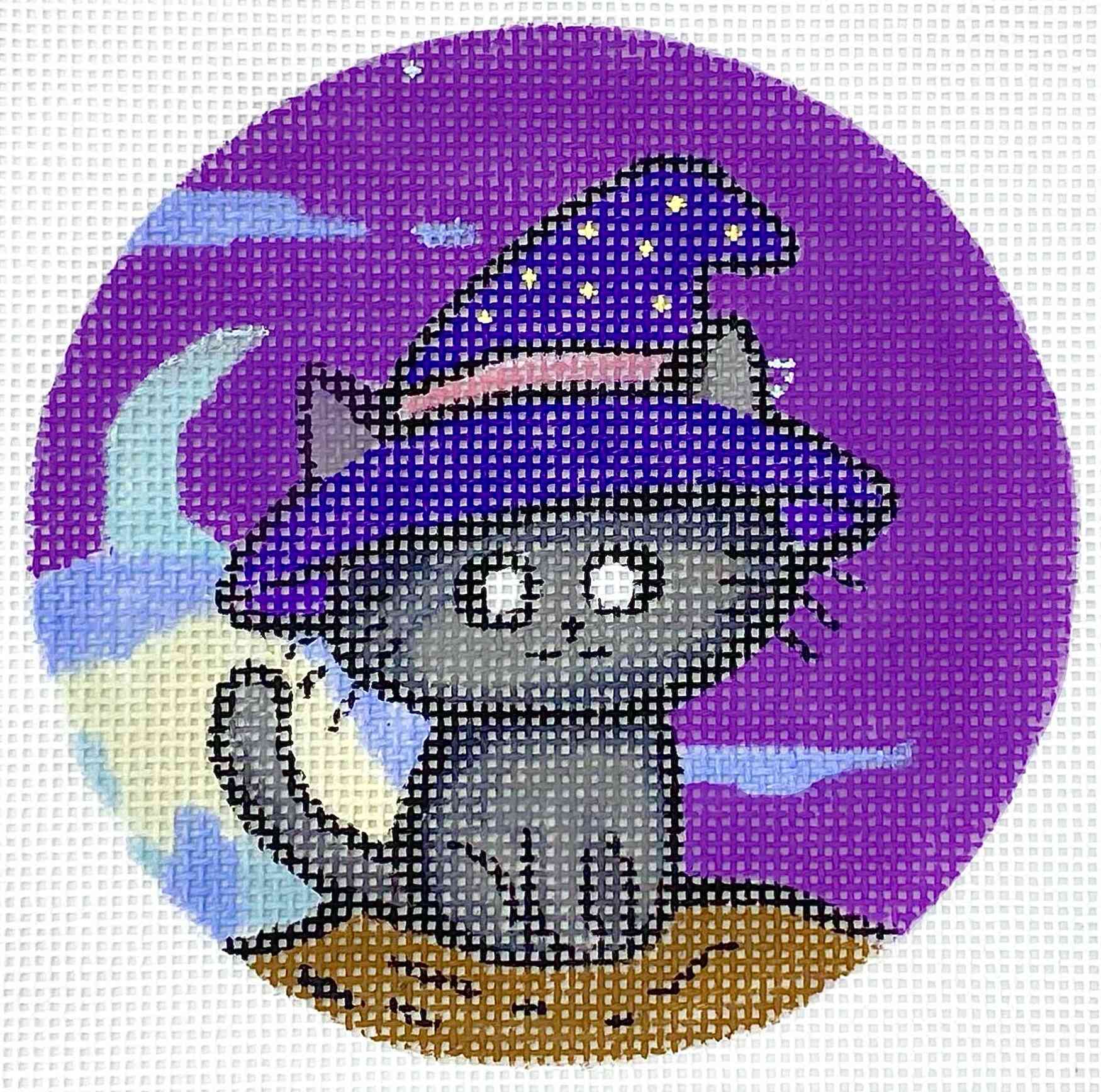 Halloween- Black witch cat