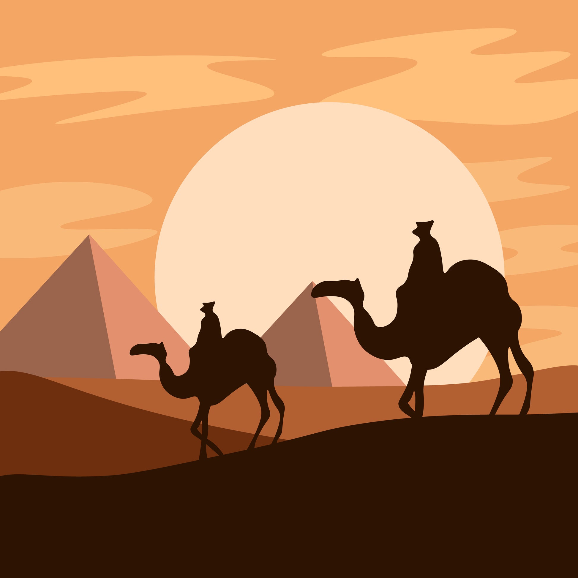 The Great Pyramid of Giza - Wonders of the World