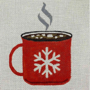 Mug with snowflake