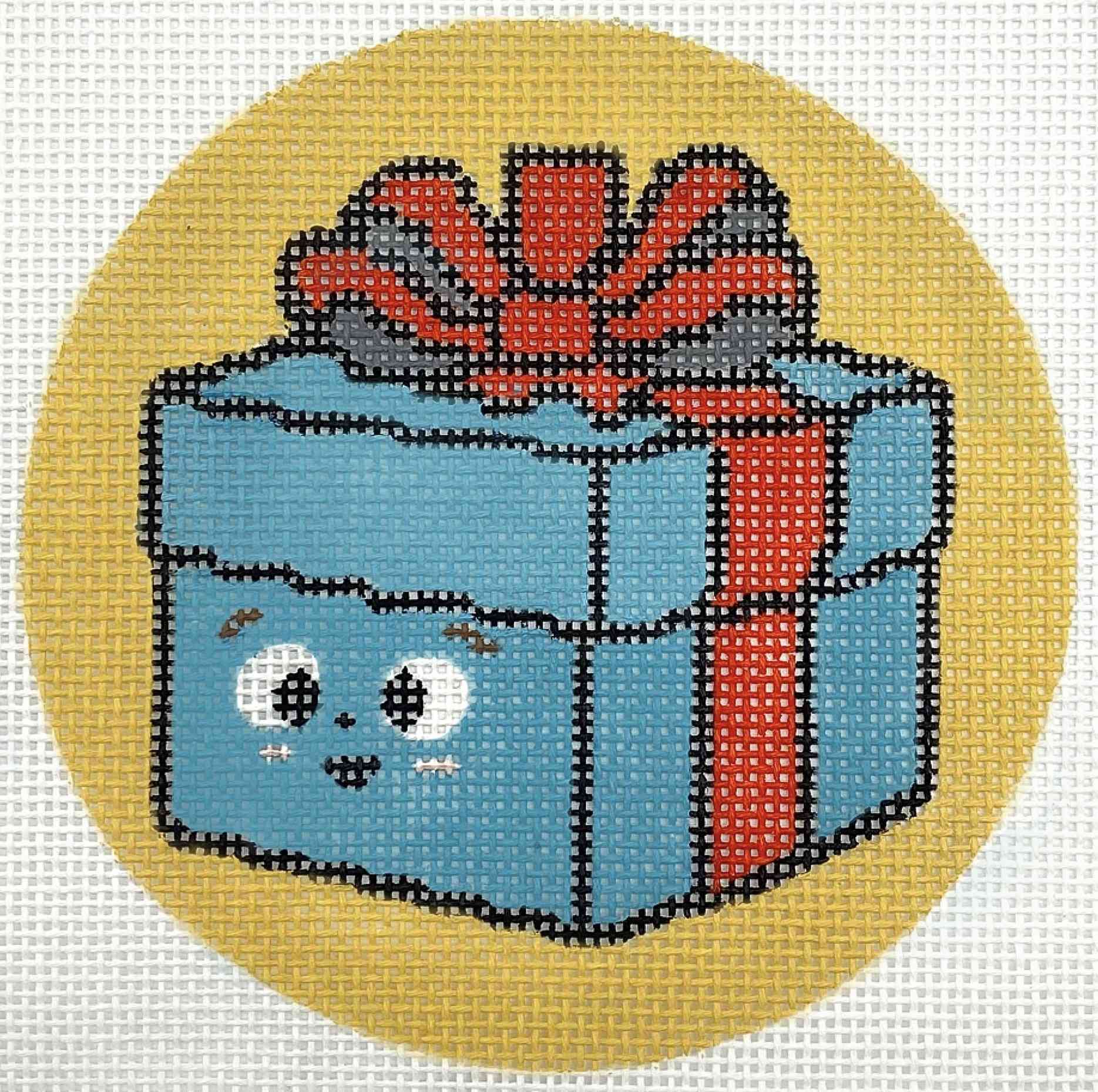 Christmas- Blue christmas gift