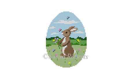 Rabbit w Butterflies, egg