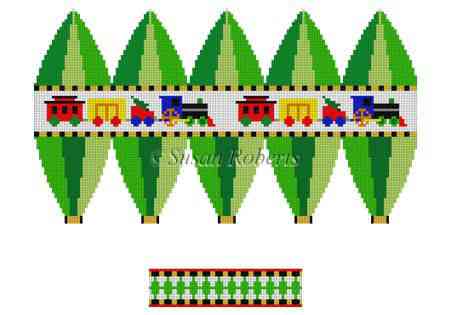 Train, 3D Hot Air Balloon, ornament