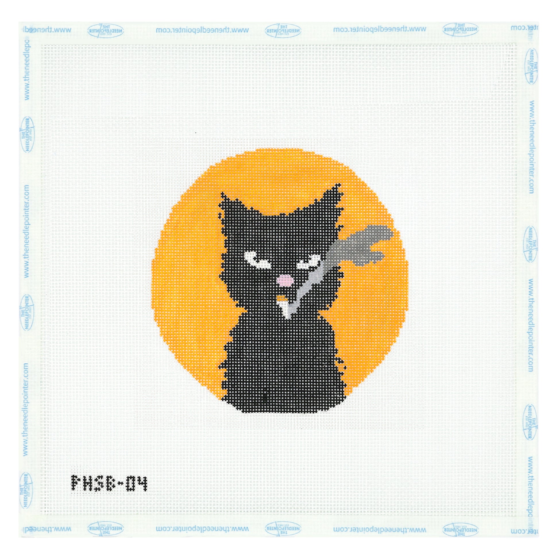 Smoking Black Cat