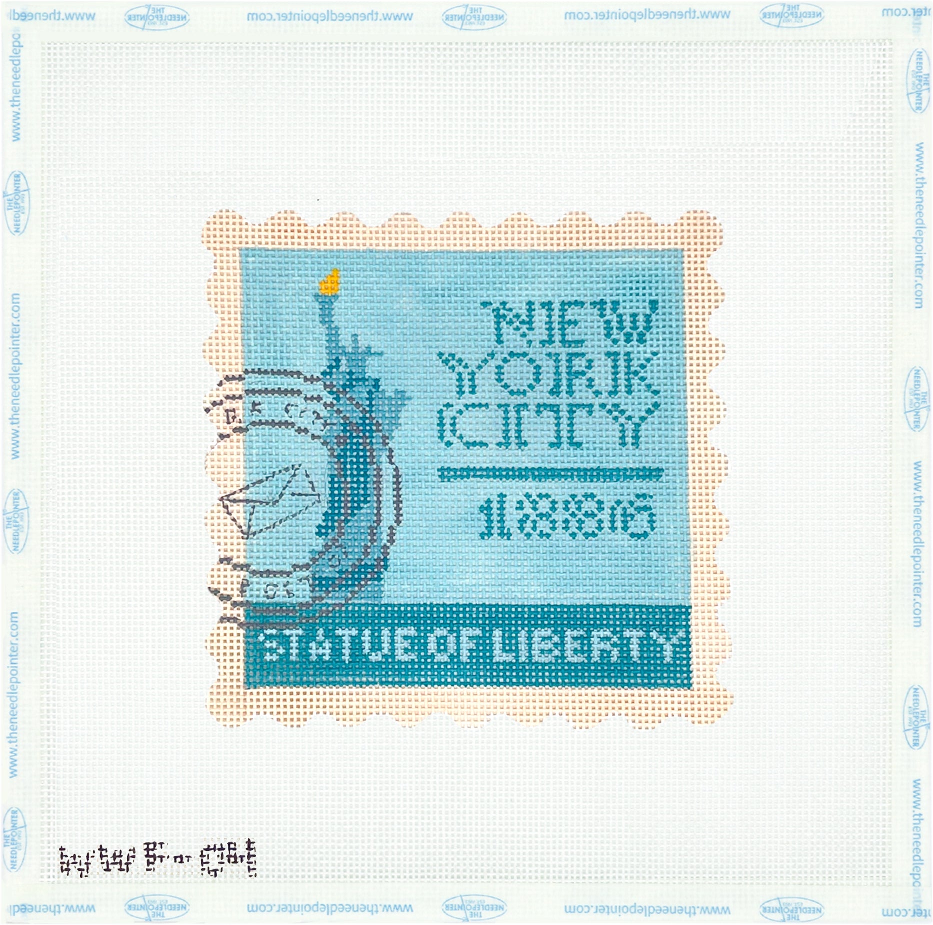 Vintage Stamps - The Statue of Liberty