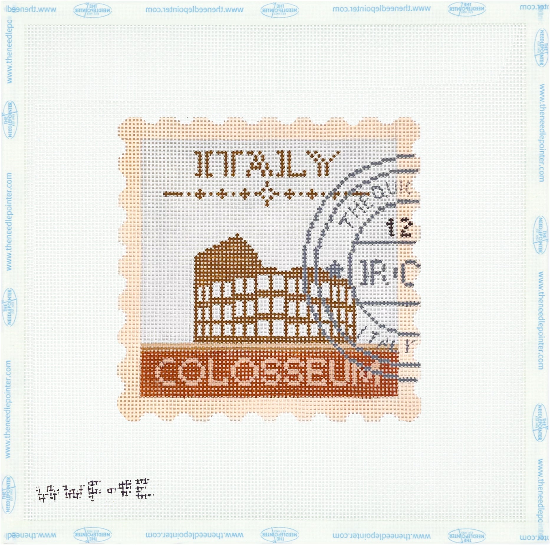 Vintage Stamps - The Colosseum