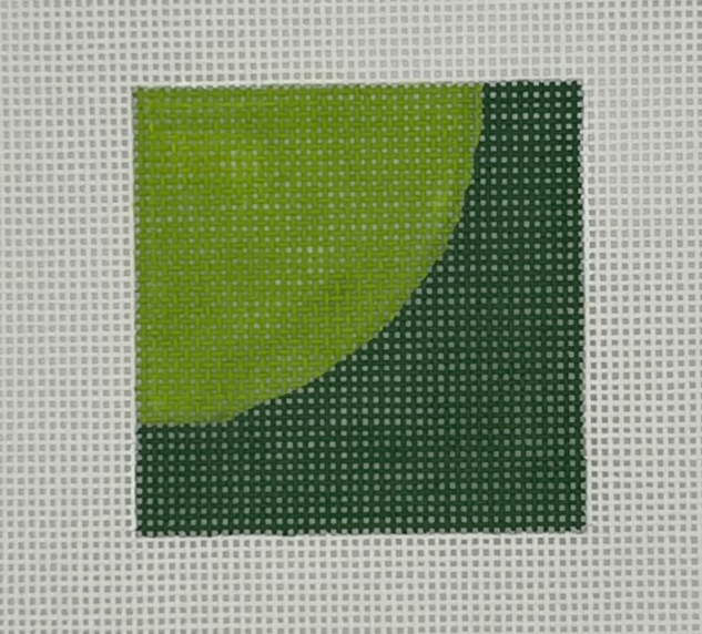 Light and Dark Green in Grid
