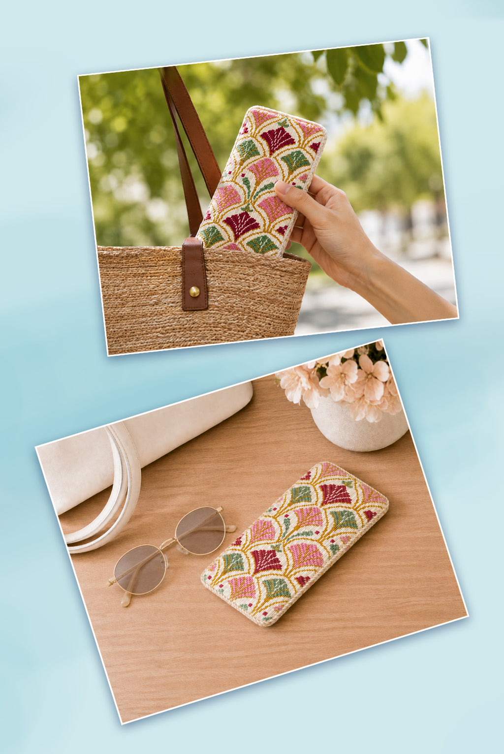Art Deco Sunglasses Case