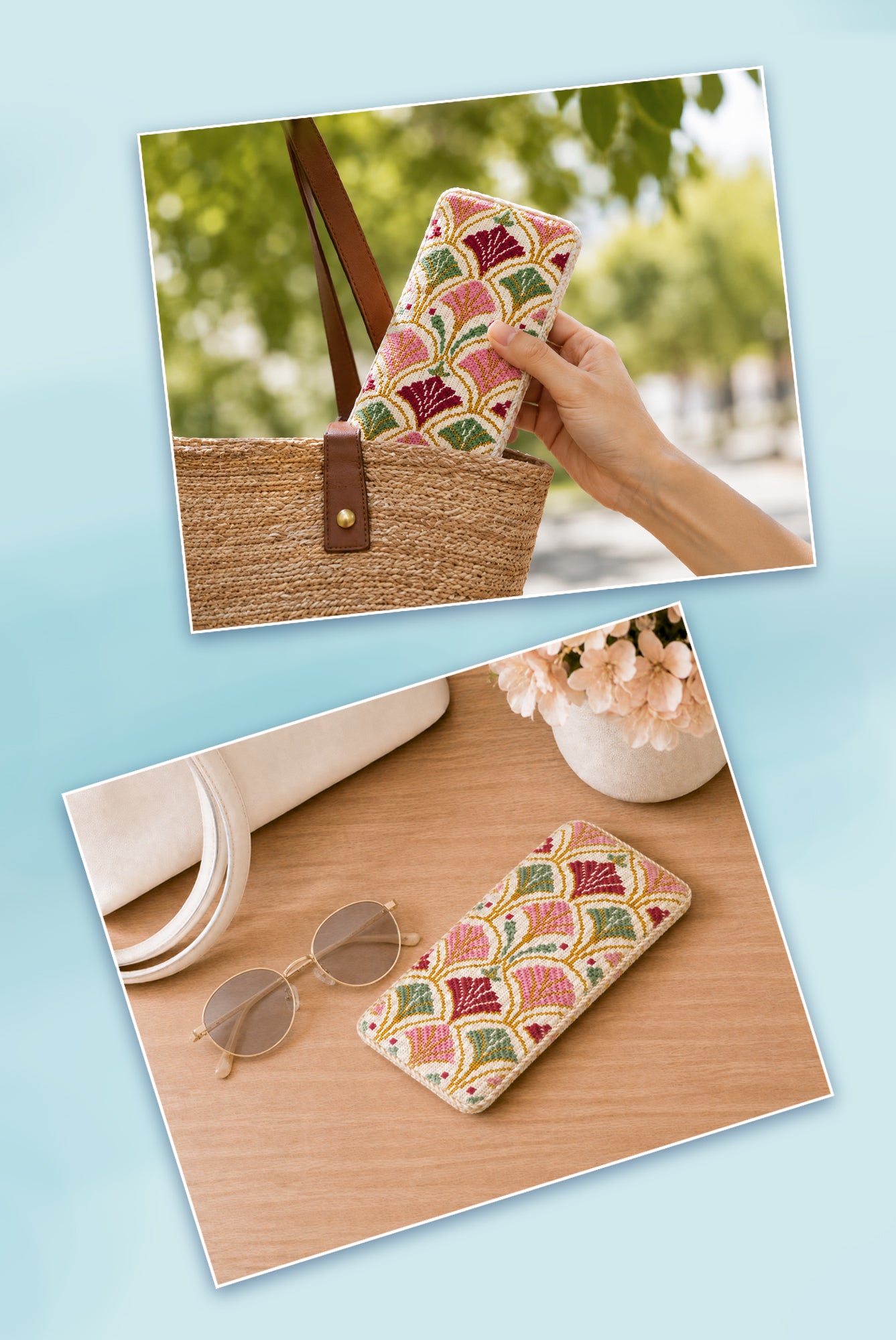 Art Deco Sunglasses Case