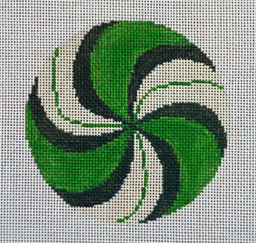 Peppermint Candies - Christmas Green