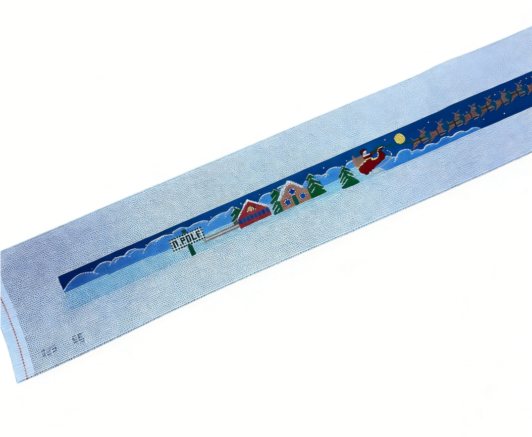 Santa & Reindeer At Night, belt