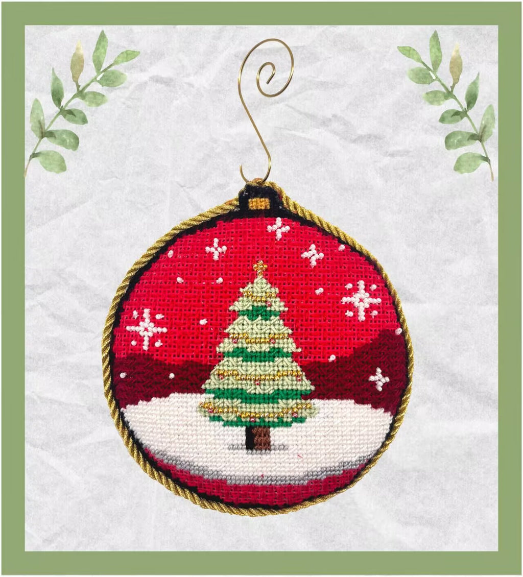 Holiday Ornament Stitch & Self-Finishing Kit