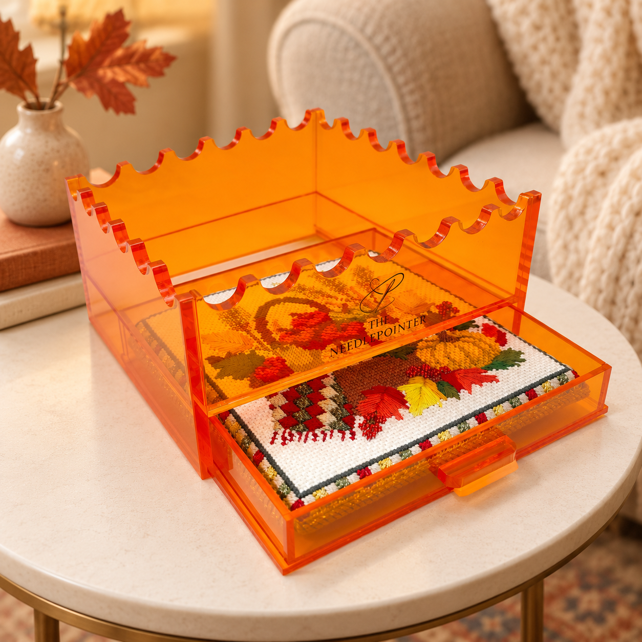 Needlepoint Acrylic Display Box