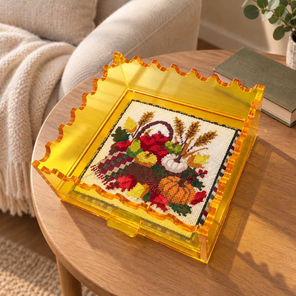 Needlepoint Acrylic Display Box