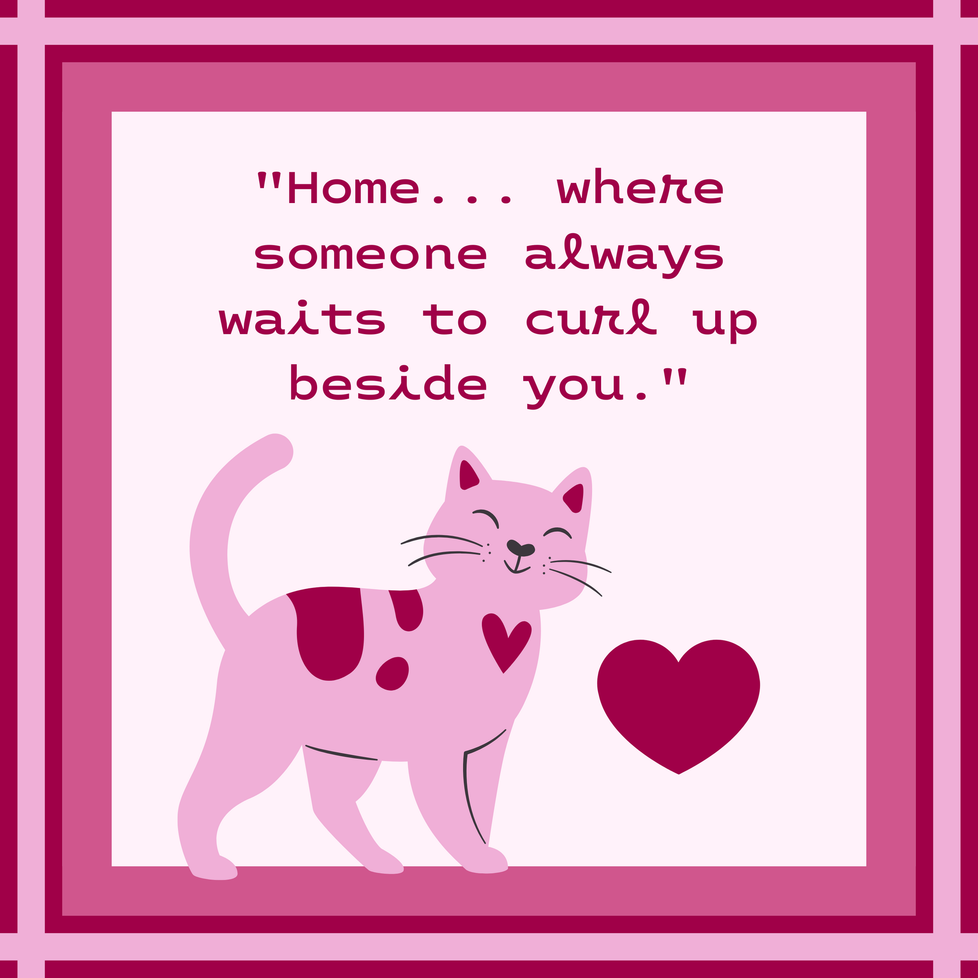 Home with a Loving Cat