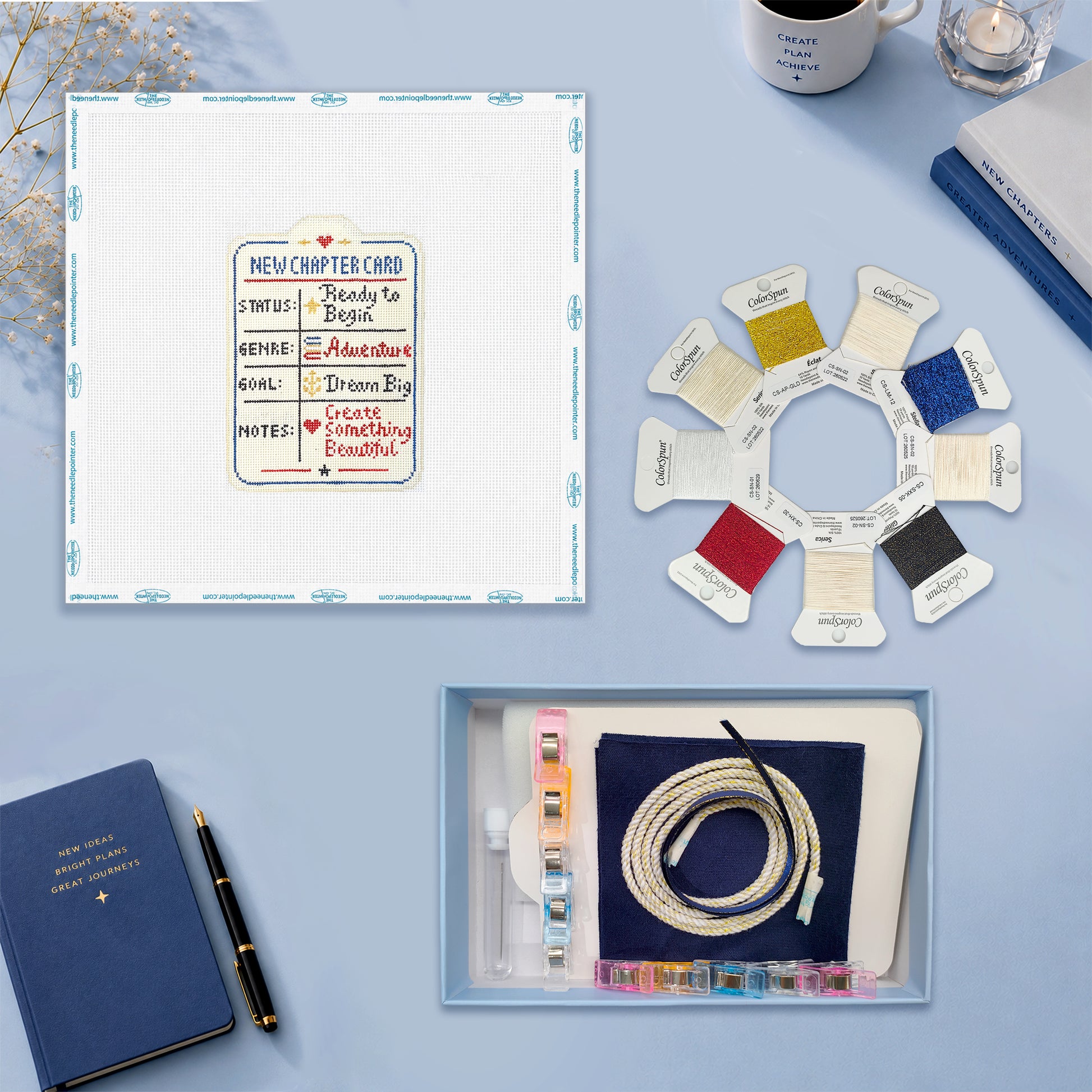 New Chapter Card Ornament Kit