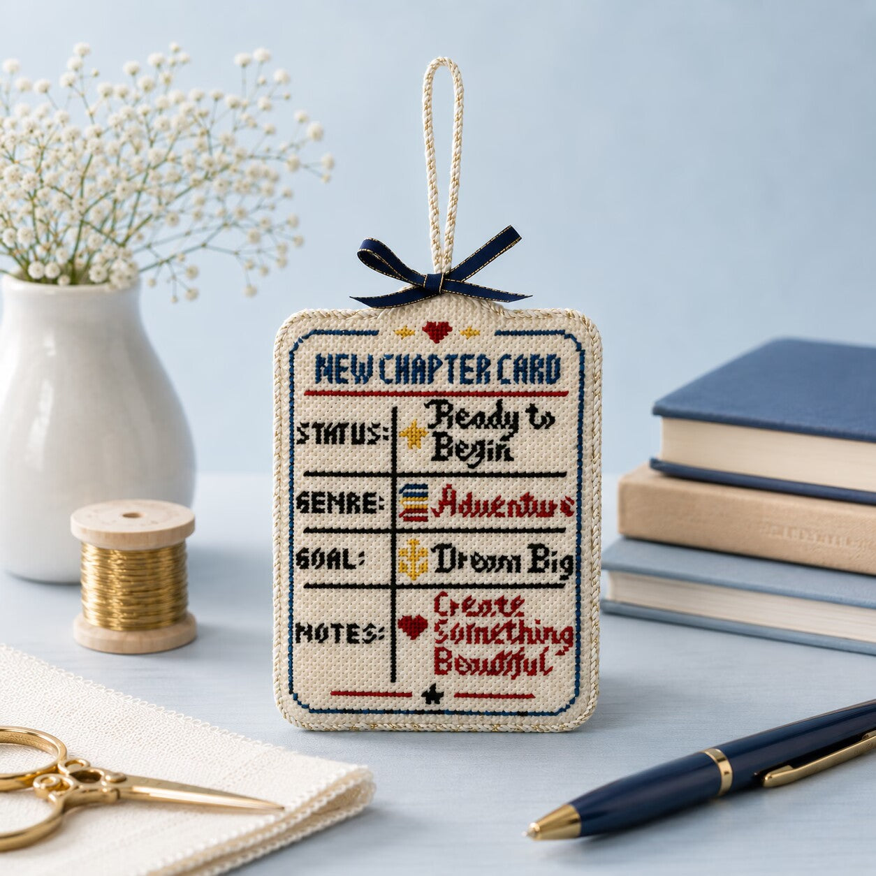 New Chapter Card Ornament Kit
