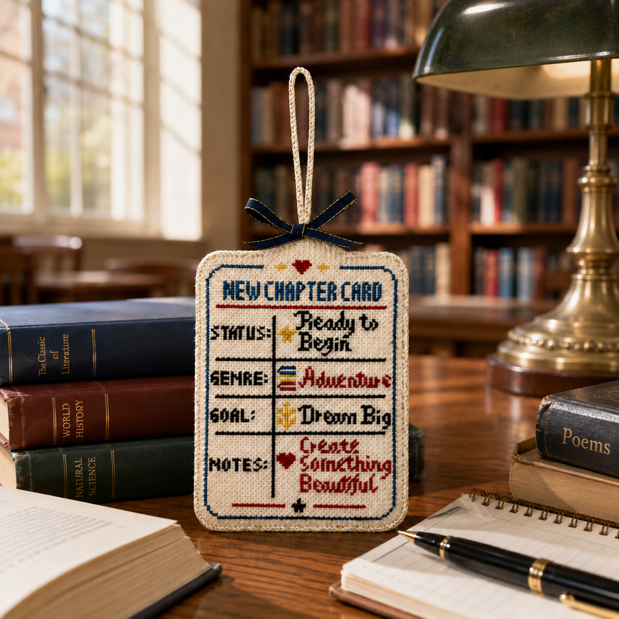New Chapter Card Ornament Kit