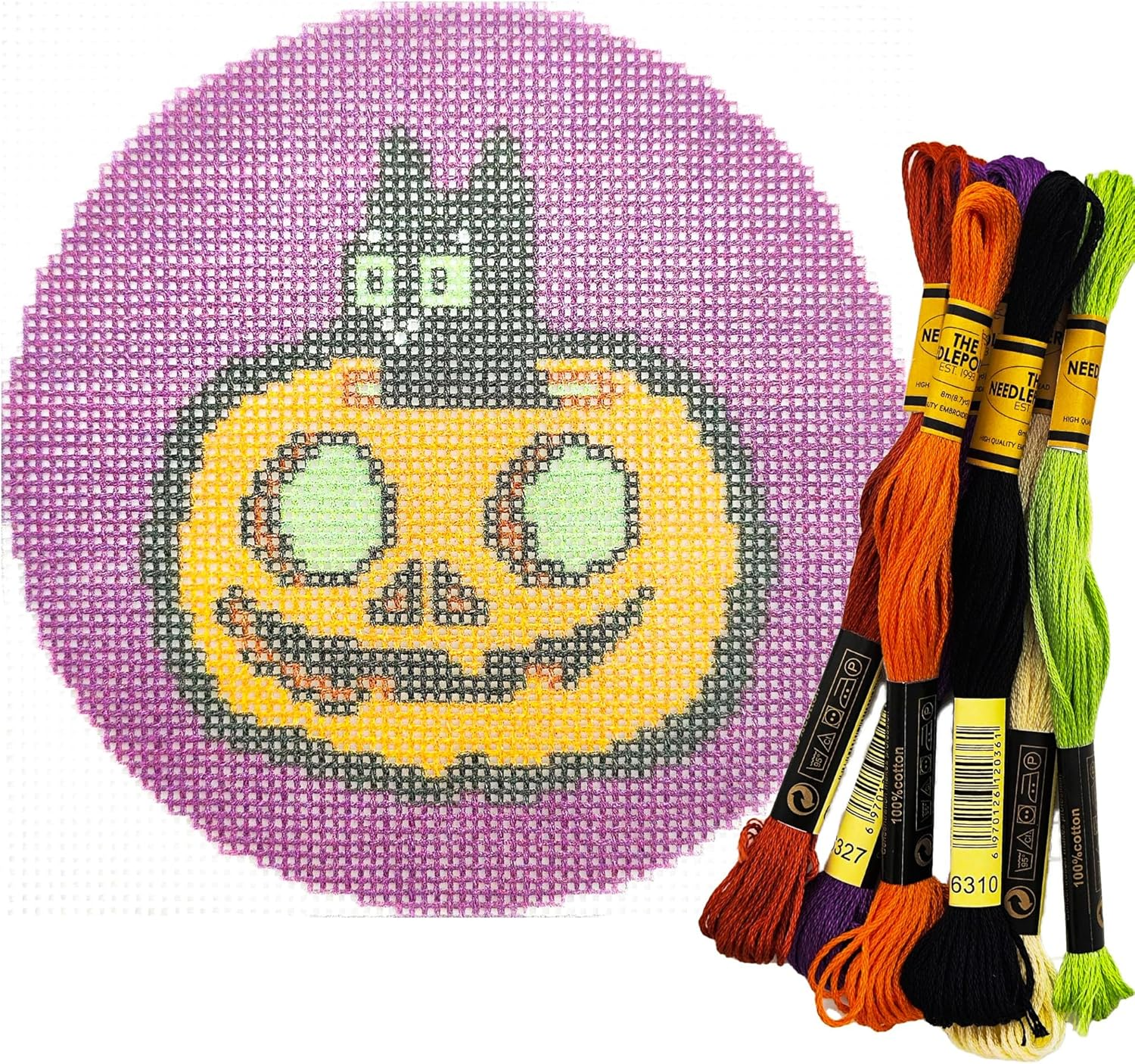 Halloween Kit - Jack-o'-lantern with cat