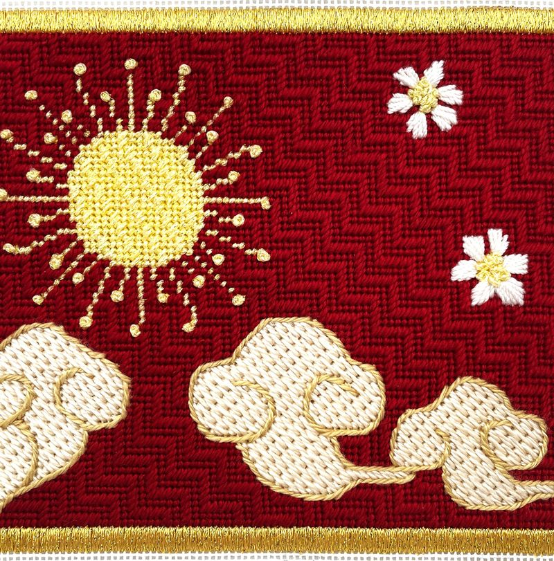 Sunny Clouds and Daisies