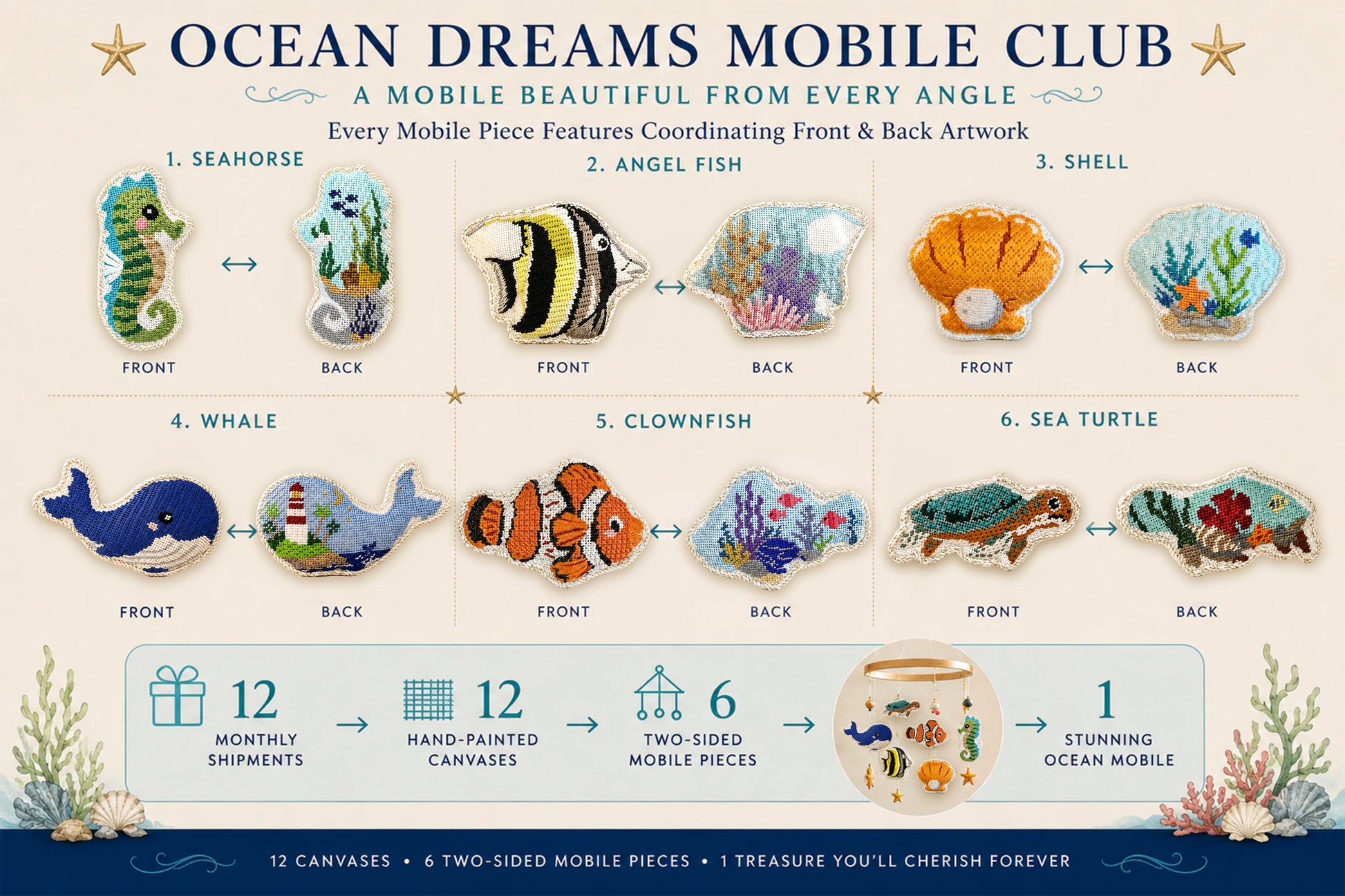 Ocean Dreams Mobile – A Journey Beneath the Waves
