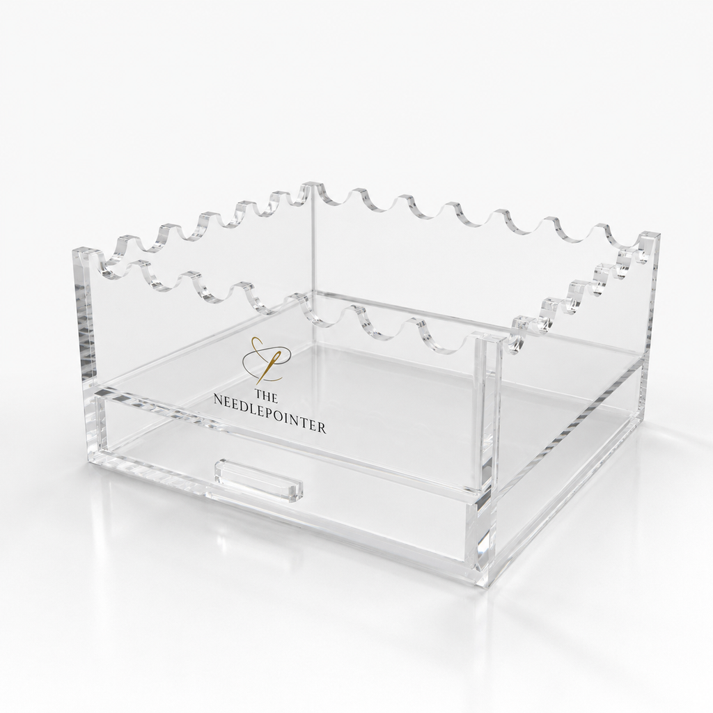 Needlepoint Acrylic Box