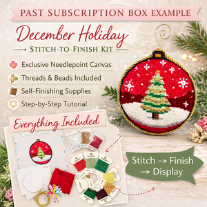 Needlepoint Quarterly Subscription Box