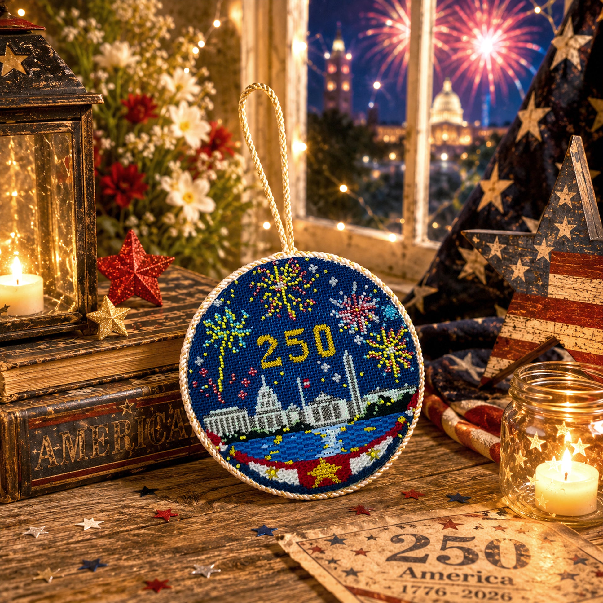 America 250 Celebration Collection #3 – Fireworks Ornament Kit