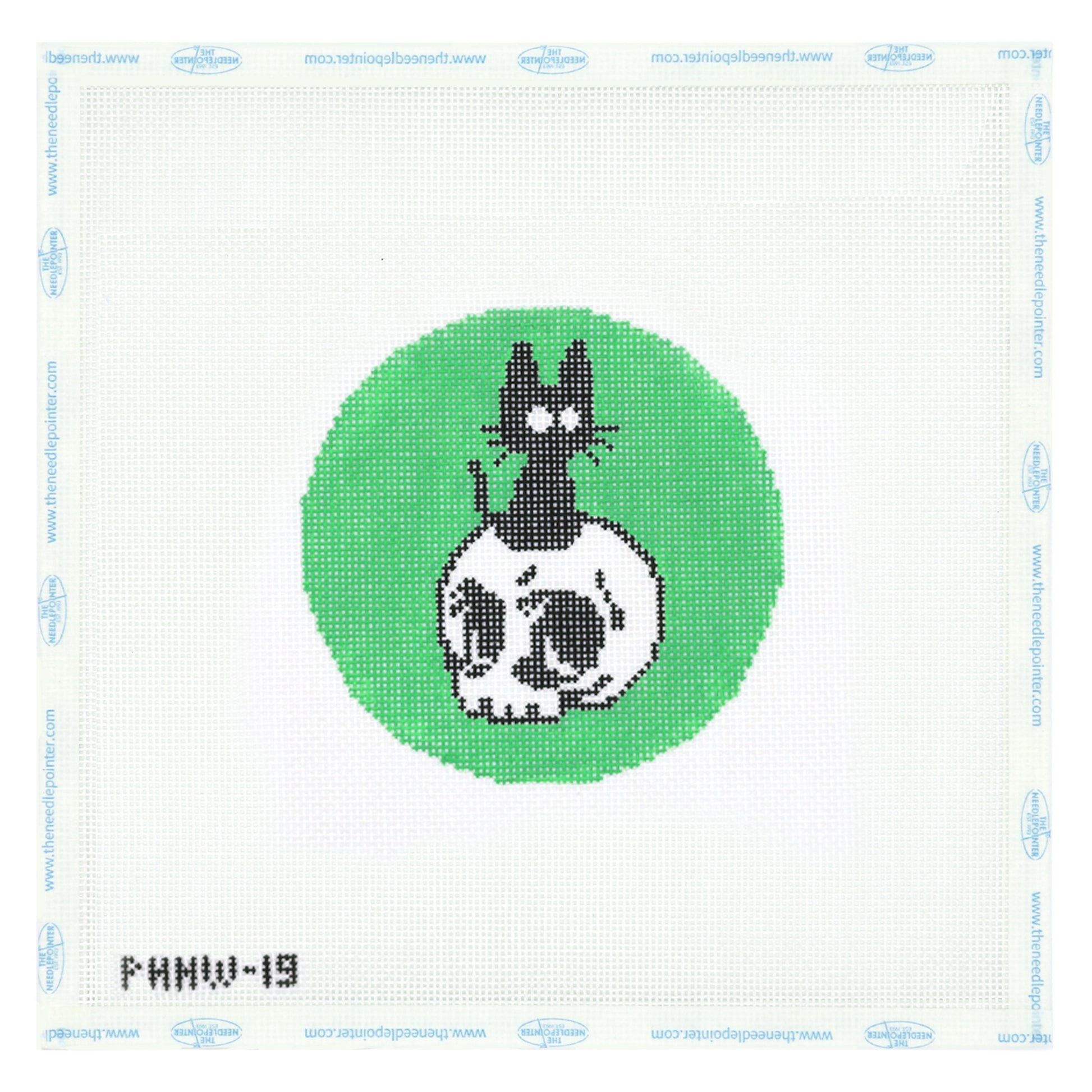 Halloween- Skull with cat on top