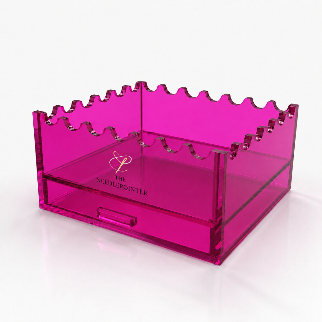 Needlepoint Acrylic Box