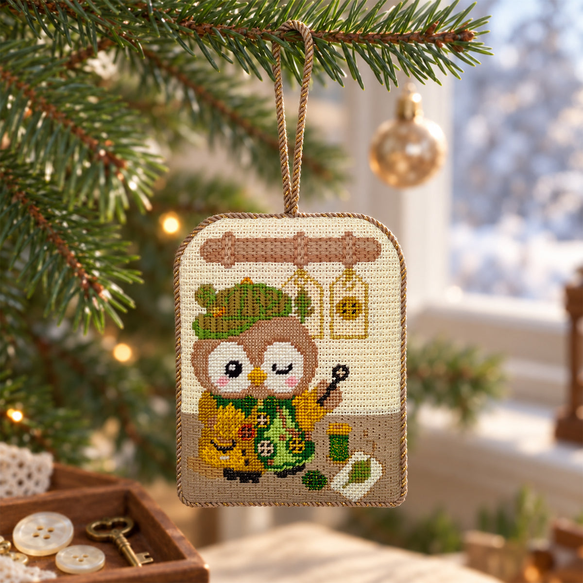 Little Makers’ First Christmas | Stitch-to-Finish Ornament Kits