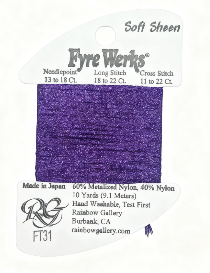 Fyre Werks Soft Sheen - Assorted Colors