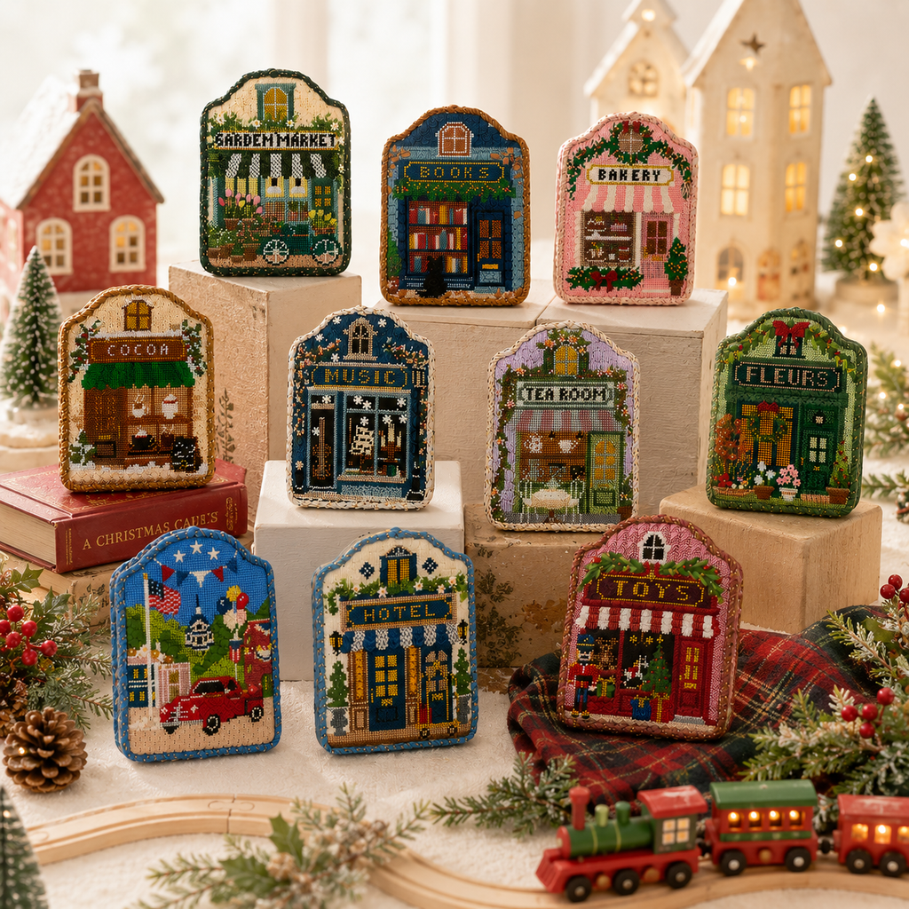 Christmas on Main Street™ | A 12-Month Storytelling Needlepoint Club