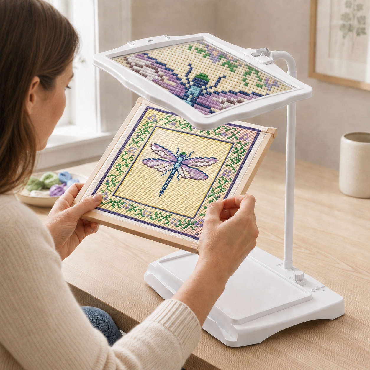 Large-View LED Stitching Magnifier