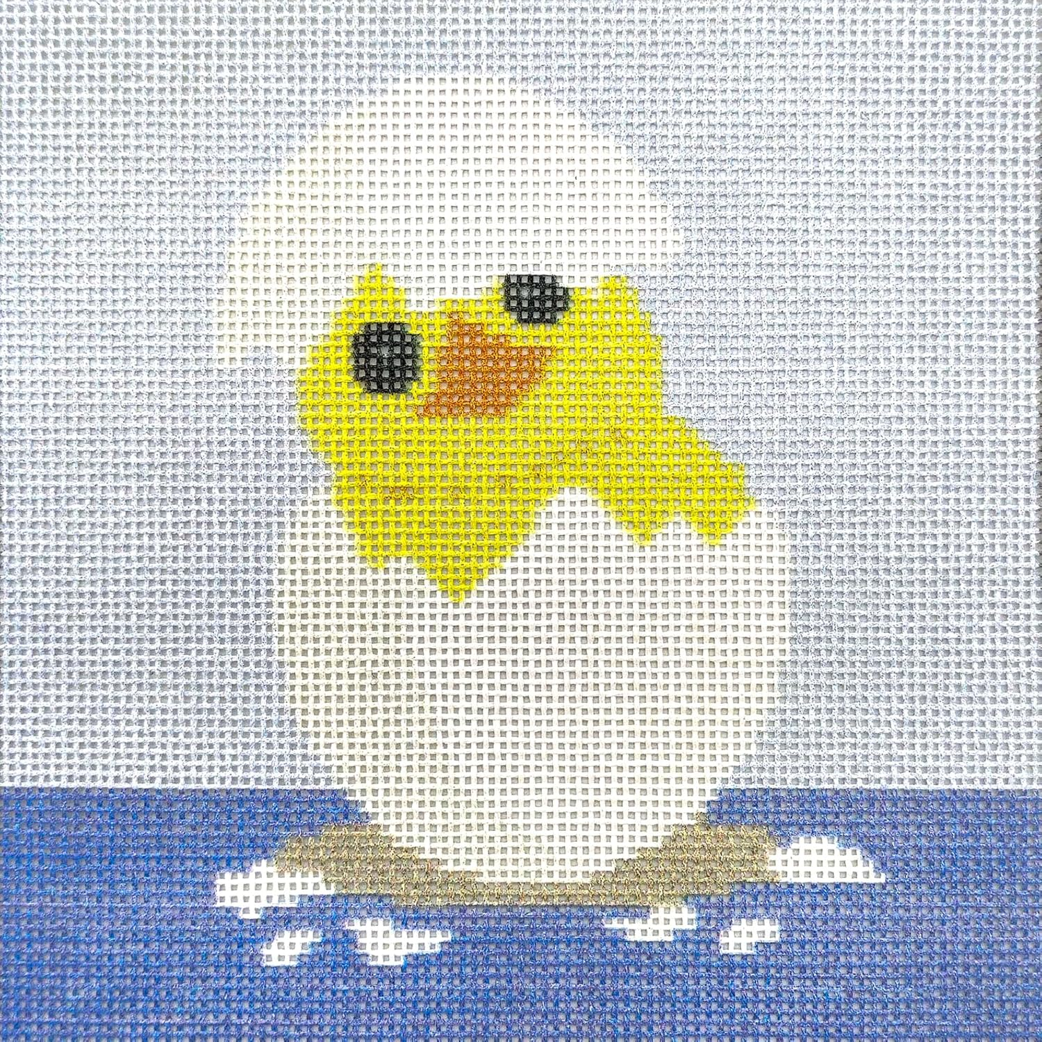 Needlepoint Kit - A Chick on its Eggshell