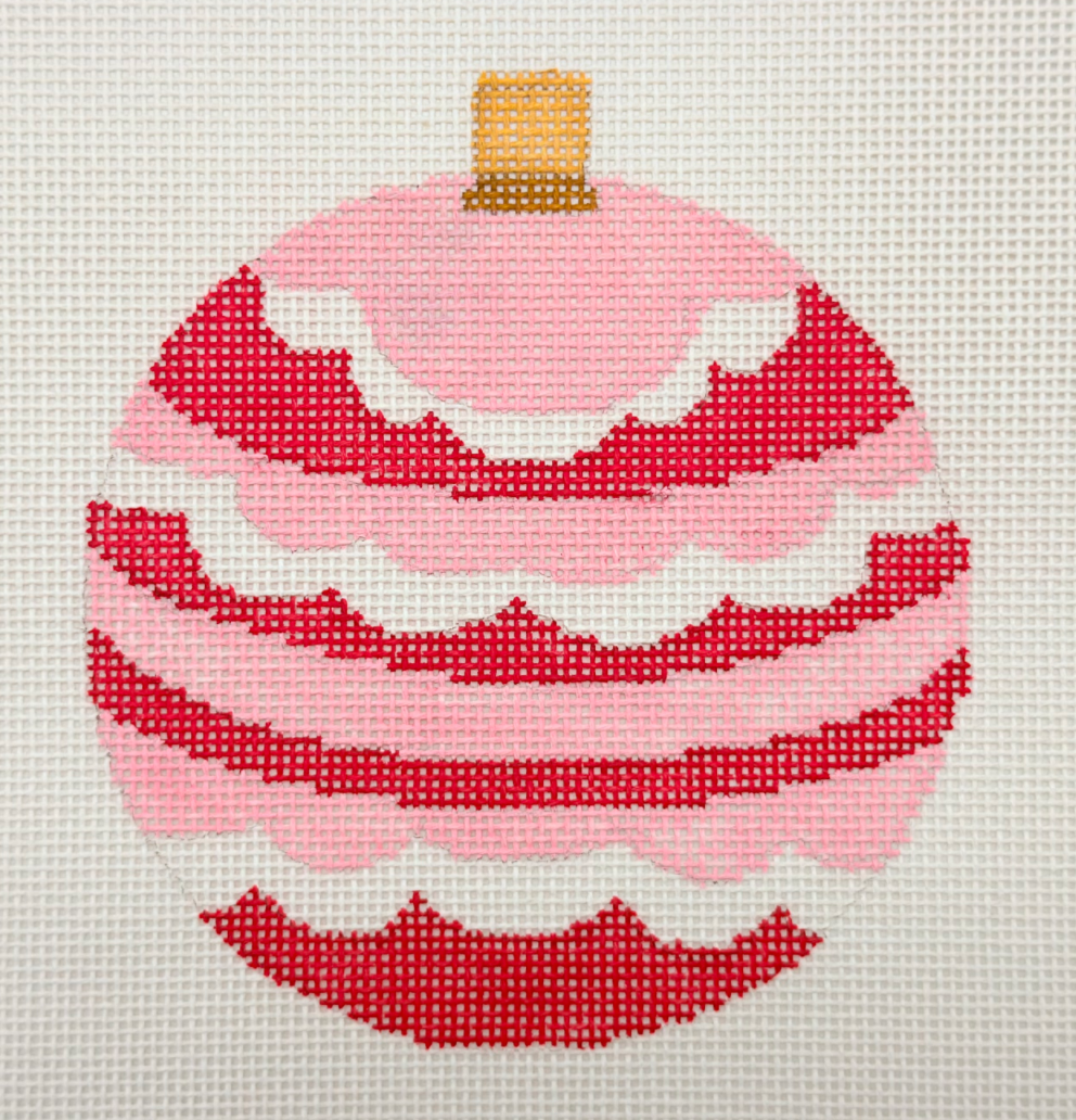 Christmas balls - Pink flash