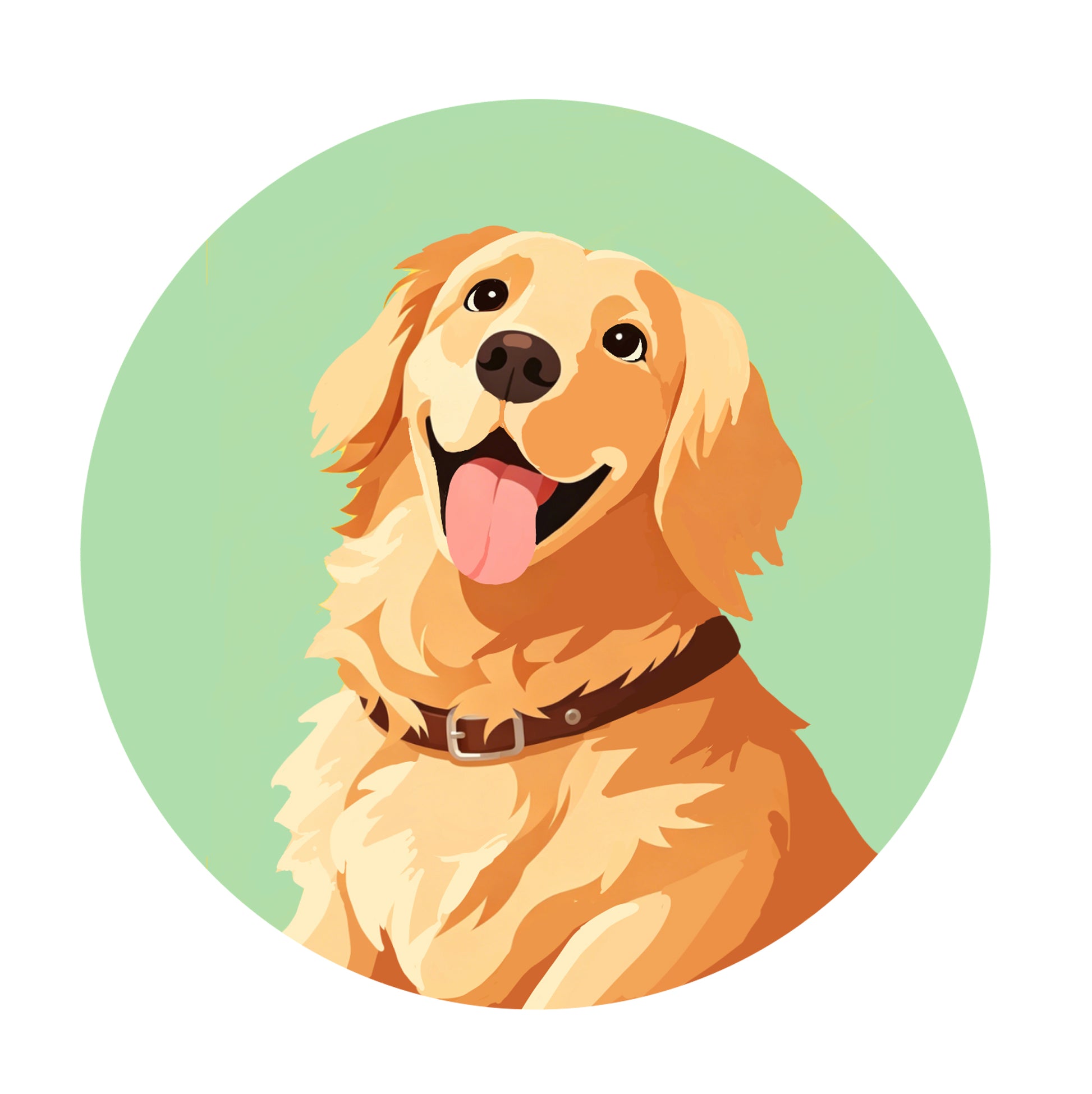 Golden Retriever - Cutie Portrait