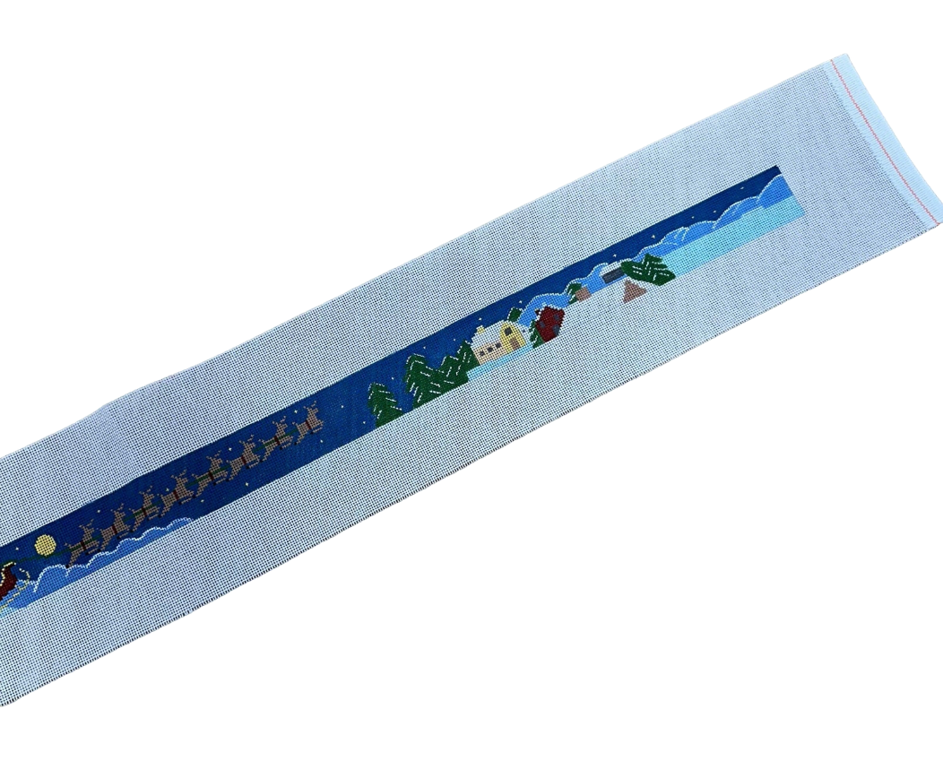 Santa & Reindeer At Night, belt