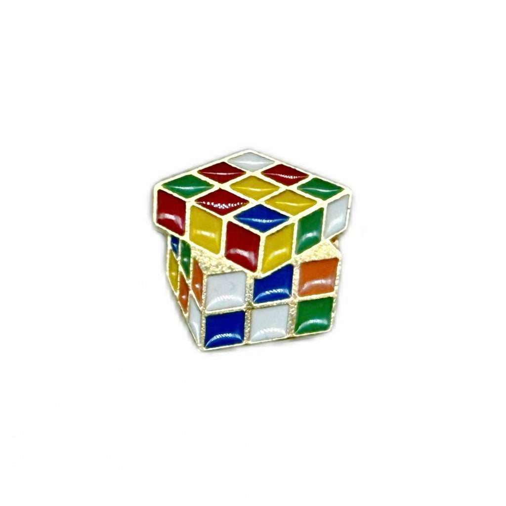 Colorful Rotating Cube - Needle Minder
