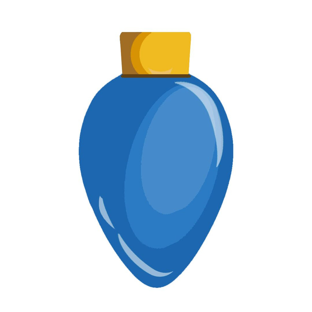 Christmas Lights 9 (Mid Blue)