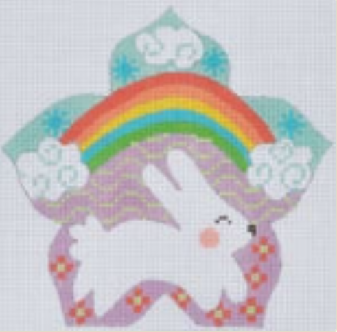 Bunny with Rainbow