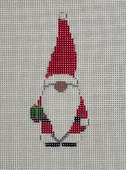 Santa Gnome, ornament