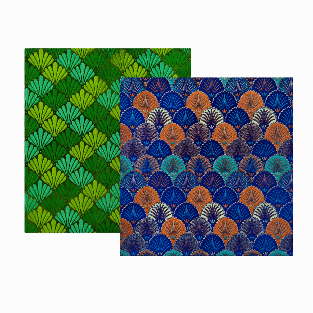 Fan Pattern Square Backing